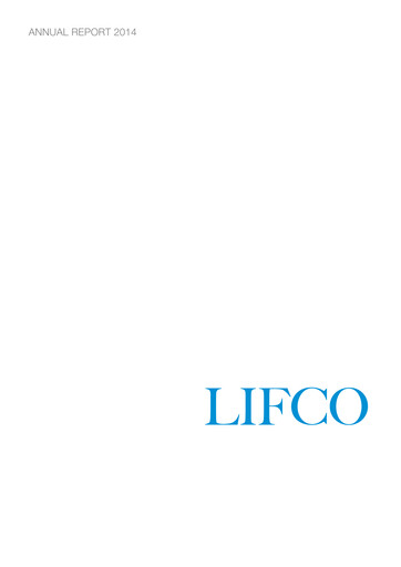 Thumbnail Lifco
 Annual Report 2014