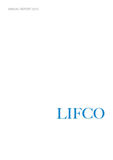 Thumbnail Lifco
 Annual Report 2015