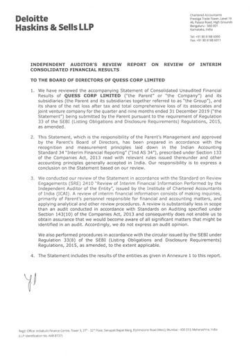 Thumbnail Quess Quarterly Report 2019-q3
