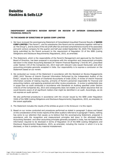 Thumbnail Quess Quarterly Report 2020-q2