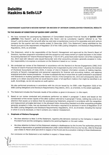 Thumbnail Quess Quarterly Report 2022-q3