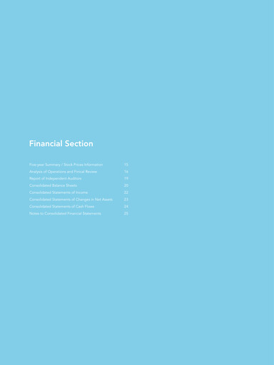 Thumbnail Nintendo
 Financial Statement 2008