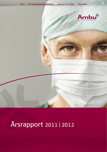 Thumbnail Ambu Annual Report 2011-2012