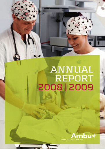Thumbnail Ambu Annual Report 2008-2009