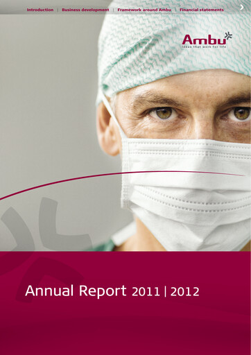 Thumbnail Ambu Annual Report 2011-2012