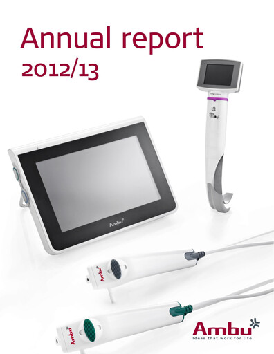Thumbnail Ambu Annual Report 2012-2013