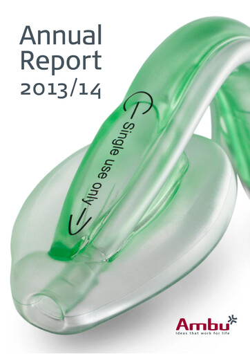 Thumbnail Ambu Annual Report 2013-2014