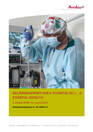 Thumbnail Ambu Quarterly Report 2009-q2