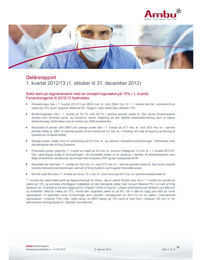 Thumbnail Ambu Quarterly Report 2012-q1