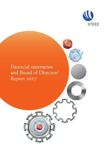 Thumbnail Norsk Hydro
 Financial Statement 2017