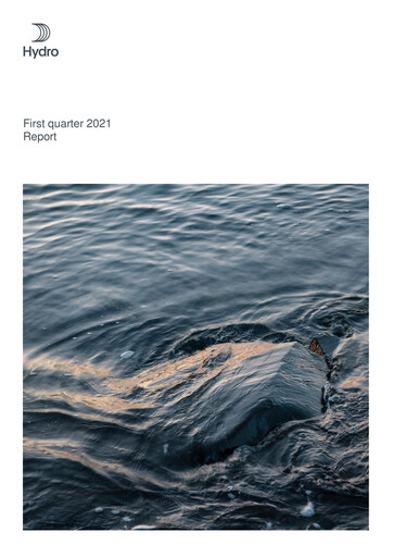 Miniature Norsk Hydro
 Rapport trimestriel 2021-q1