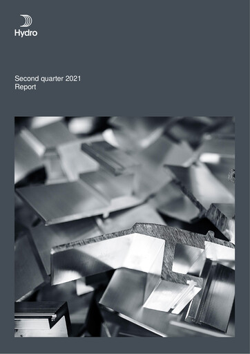 Miniature Norsk Hydro
 Rapport trimestriel 2021-q2