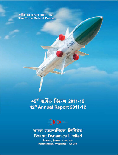 Thumbnail Bharat Dynamics
 Annual Report 2011-2012