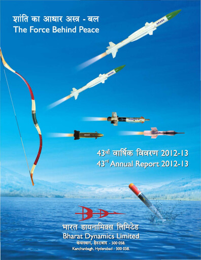 Thumbnail Bharat Dynamics
 Annual Report 2012-2013