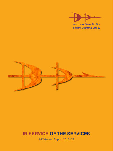 Thumbnail Bharat Dynamics
 Annual Report 2018-2019