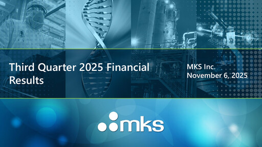 Thumbnail MKS Instruments Quarterly Report 2025-q3