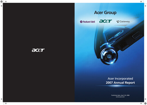 Thumbnail Acer Annual Report 2007