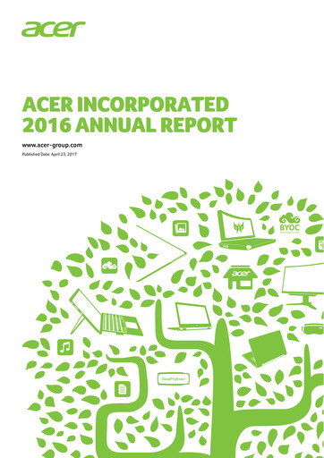 Thumbnail Acer Annual Report 2016