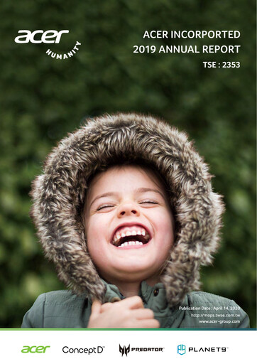 Thumbnail Acer Annual Report 2019