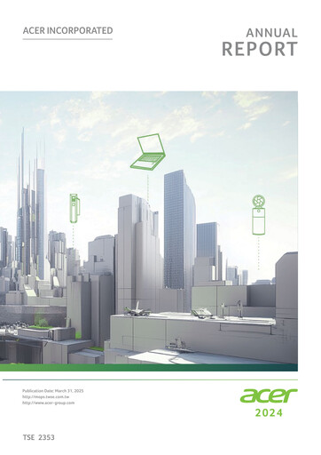 Thumbnail Acer Annual Report 2024