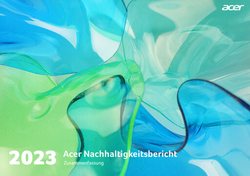 Thumbnail Acer Sustainability Report 2023