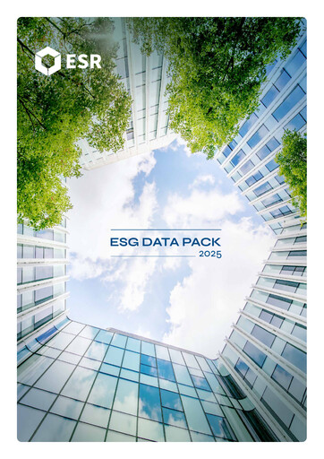 Thumbnail ESR ESG Report 2025