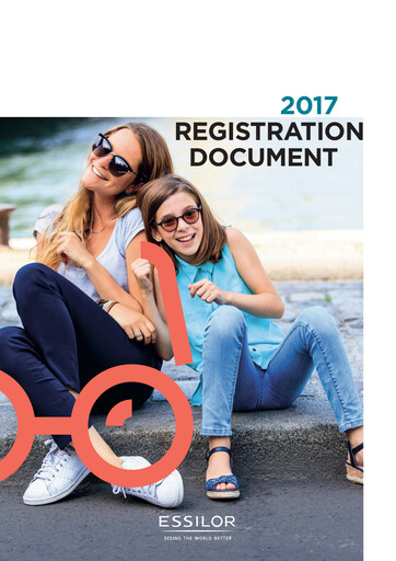 Thumbnail EssilorLuxottica Universal Registration Document 2017