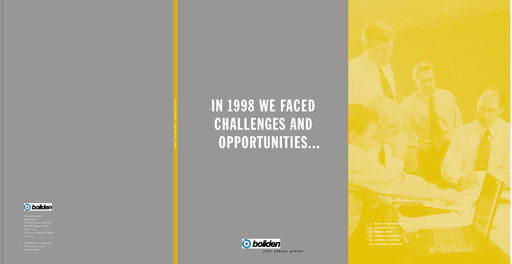 Thumbnail Boliden Annual Report 1998