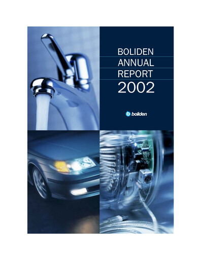 Thumbnail Boliden Annual Report 2002