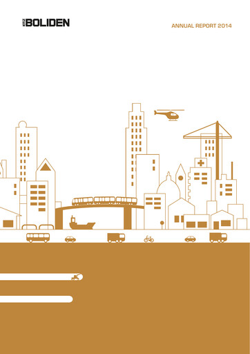 Thumbnail Boliden Annual Report 2014