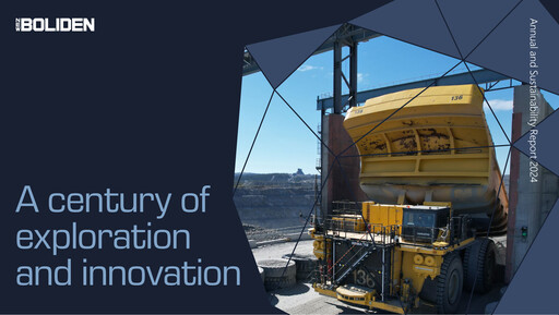 Thumbnail Boliden Annual Report 2024