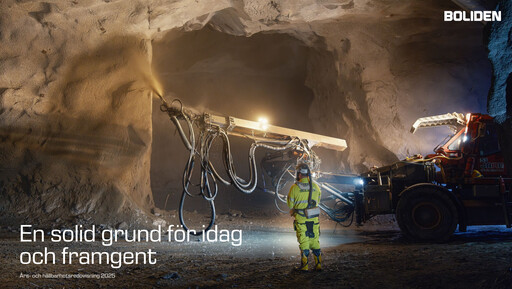 Miniature Boliden Rapport annuel 2025