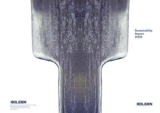 Thumbnail Boliden Sustainability Report 2005