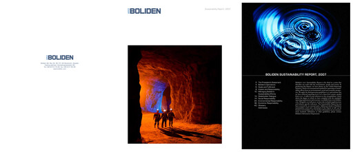 Thumbnail Boliden Sustainability Report 2007