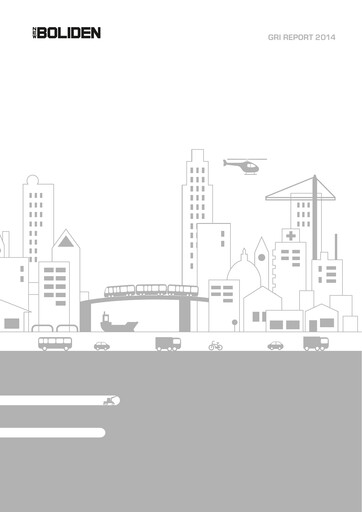 Thumbnail Boliden Sustainability Report 2014
