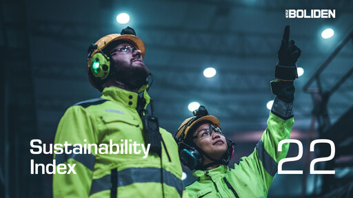 Thumbnail Boliden Sustainability Report 2022