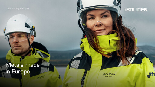 Thumbnail Boliden Sustainability Report 2023