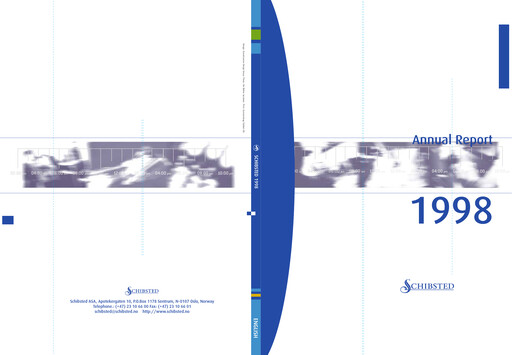 Thumbnail Schibsted Annual Report 1998