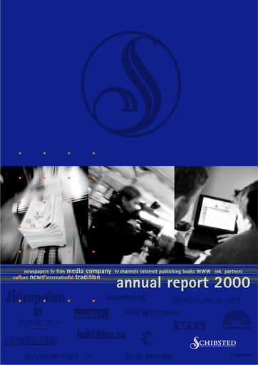 Thumbnail Schibsted Annual Report 2000