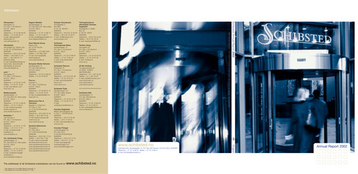 Thumbnail Schibsted Annual Report 2002