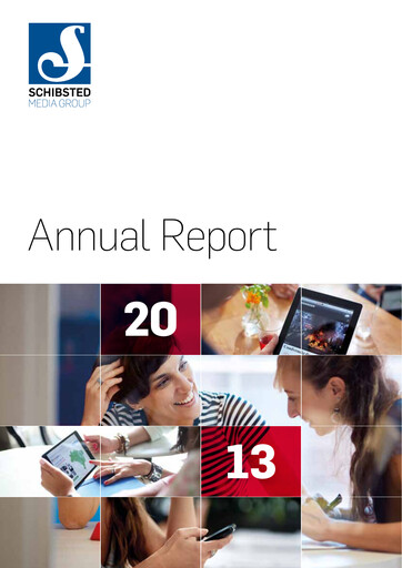 Thumbnail Schibsted Annual Report 2013