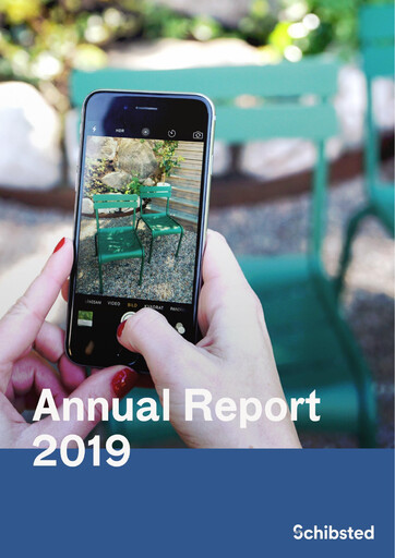 Thumbnail Schibsted Annual Report 2019