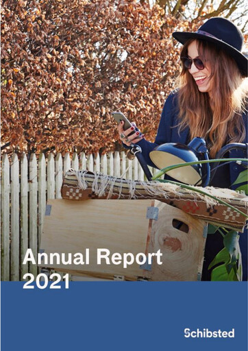 Thumbnail Schibsted Annual Report 2021