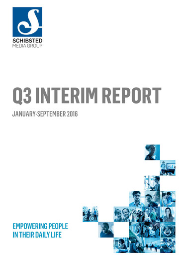 Thumbnail Schibsted Quarterly Report 2016-q3