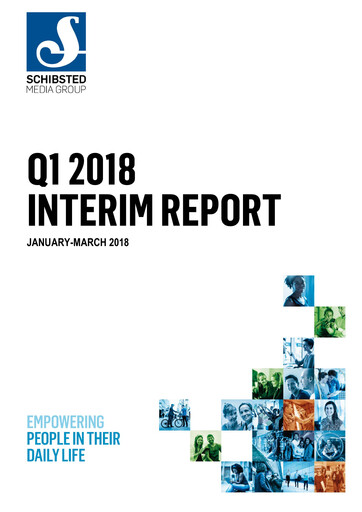 Thumbnail Schibsted Quarterly Report 2018-q1