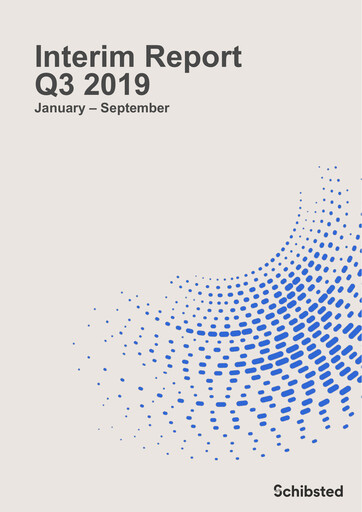 Thumbnail Schibsted Quarterly Report 2019-q3
