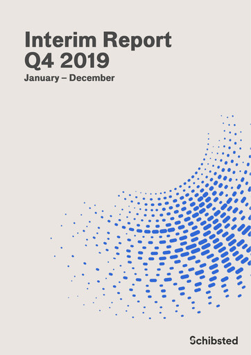Thumbnail Schibsted Quarterly Report 2019-q4