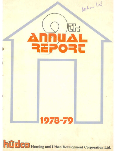 Thumbnail Hudco Annual Report 1978-1979