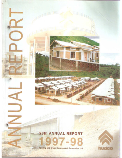 Thumbnail Hudco Annual Report 1997-1998