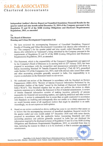 Thumbnail Hudco Quarterly Report 2024-q3